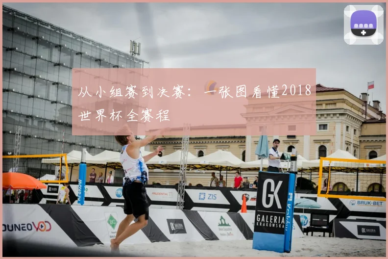 从小组赛到决赛:一张图看懂2018世界杯全赛程